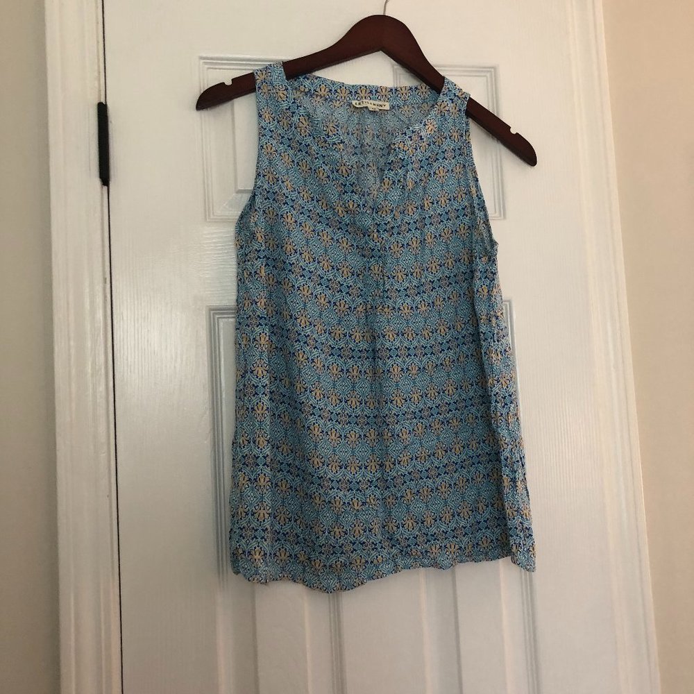 Artisan NY Summer Top Patterned